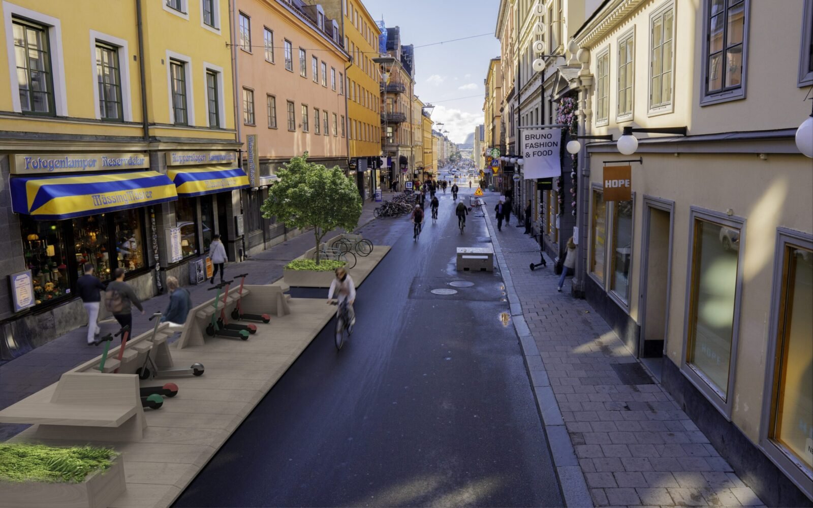 1-Minute City, Stockholm