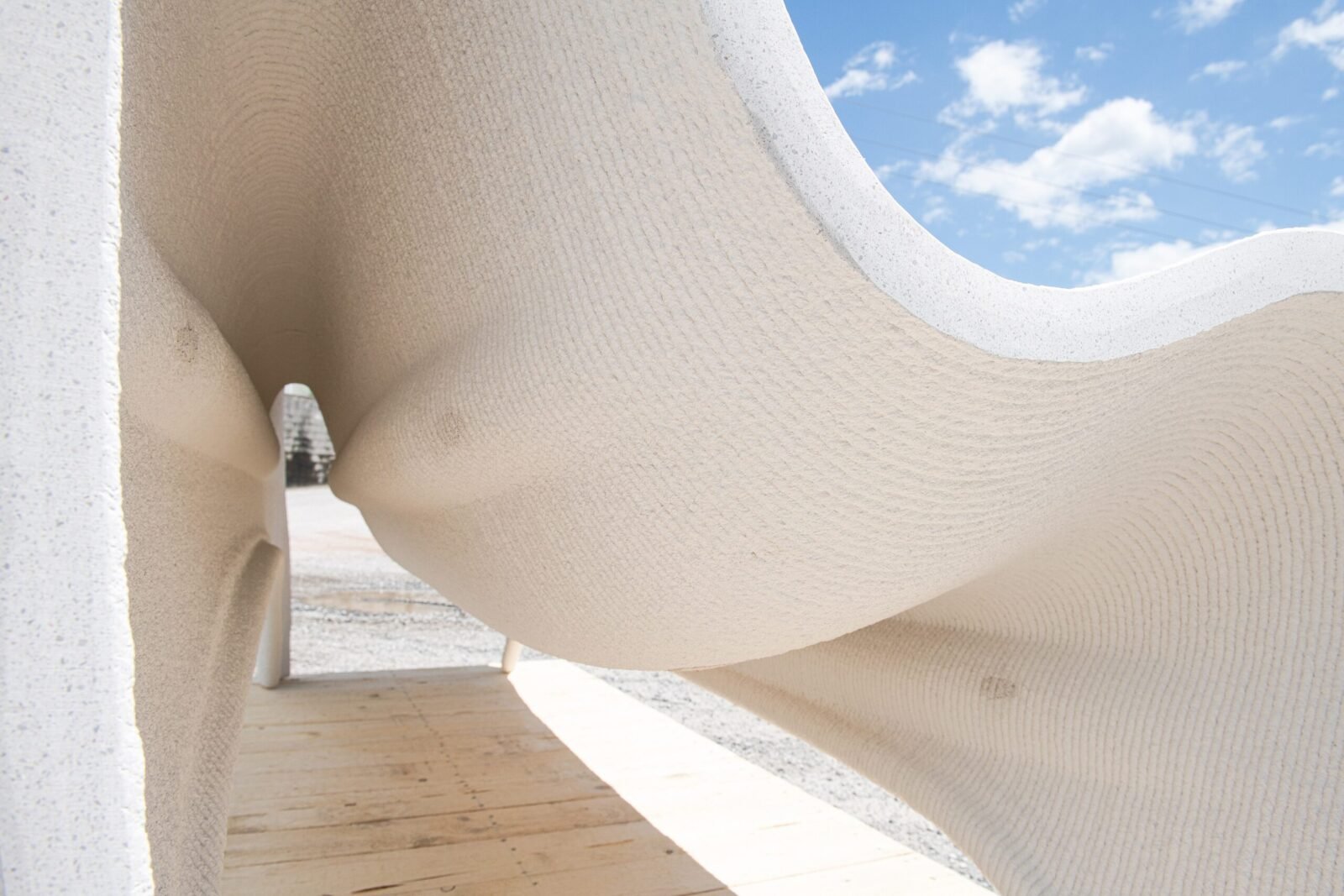 3D-printed street furniture