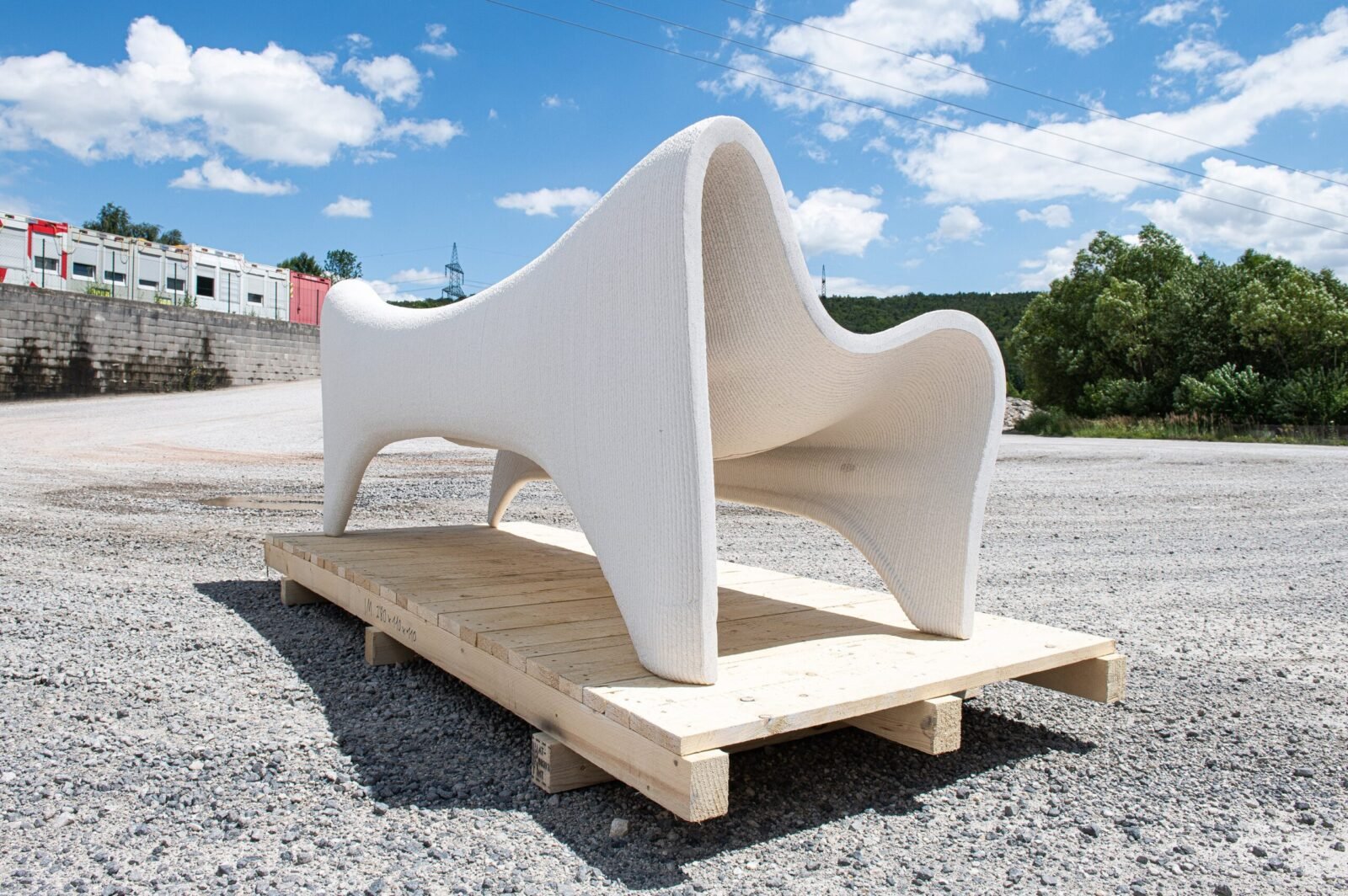 3D-printed street furniture