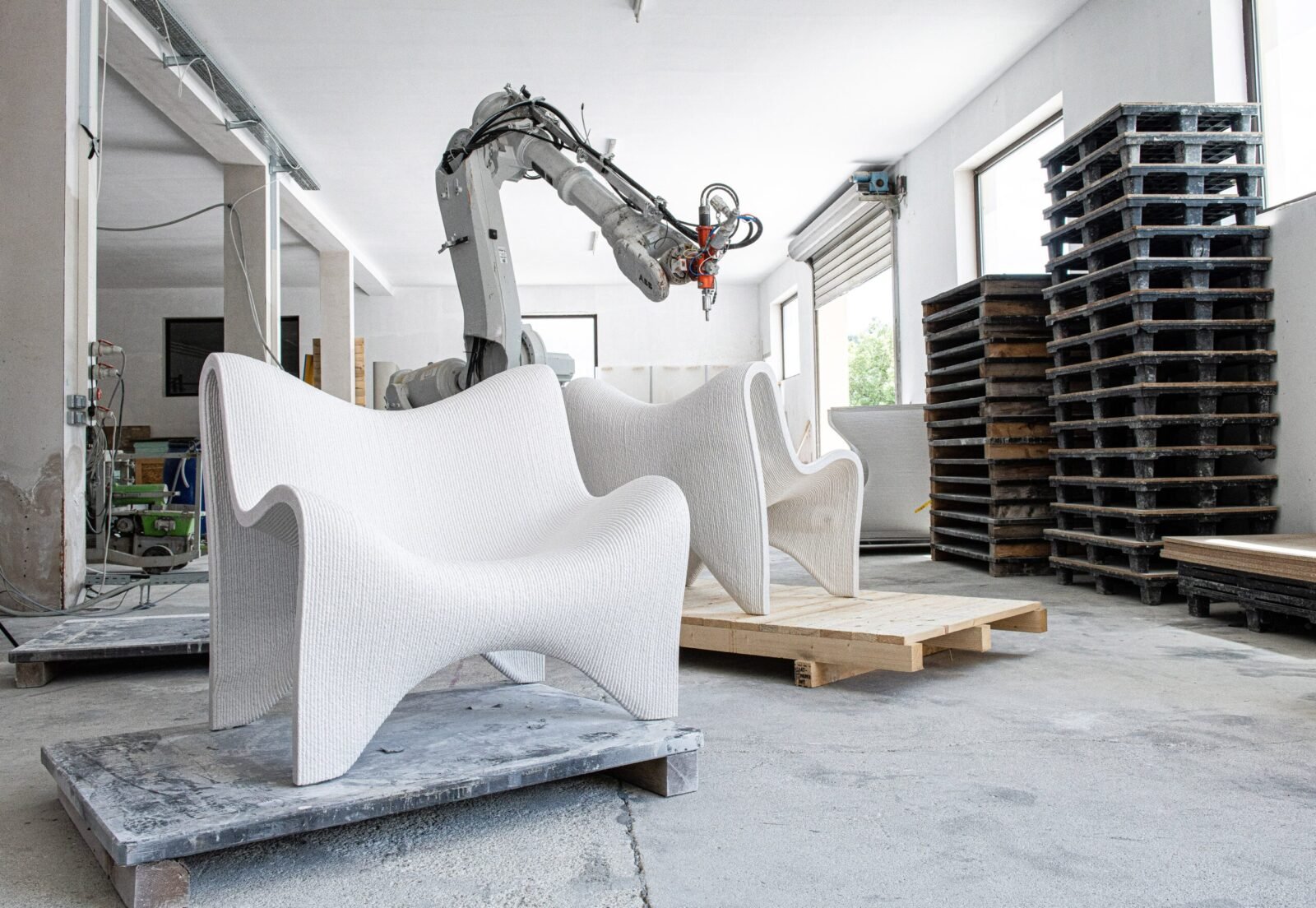 3D-printed street furniture