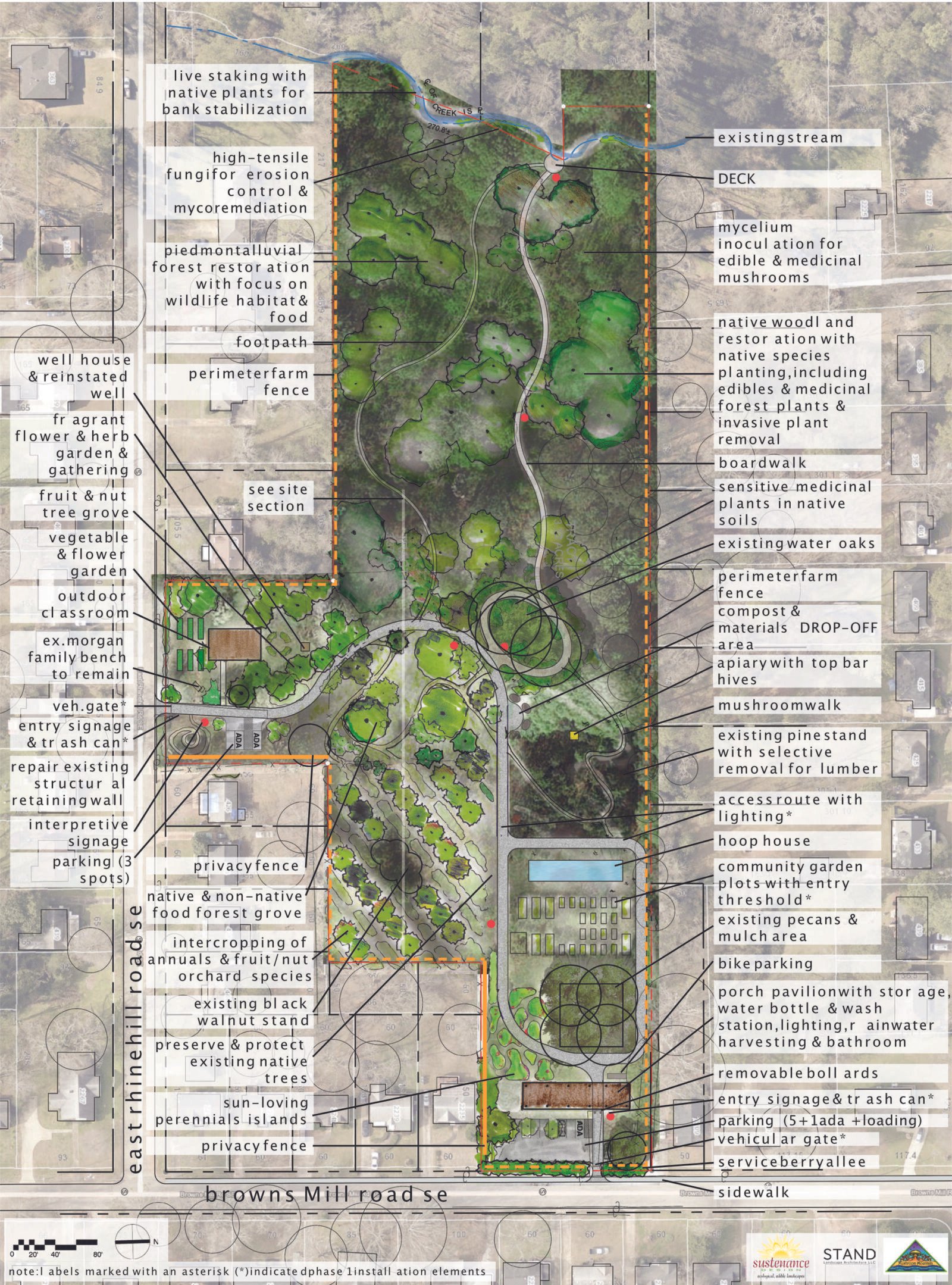 Atlanta food forest