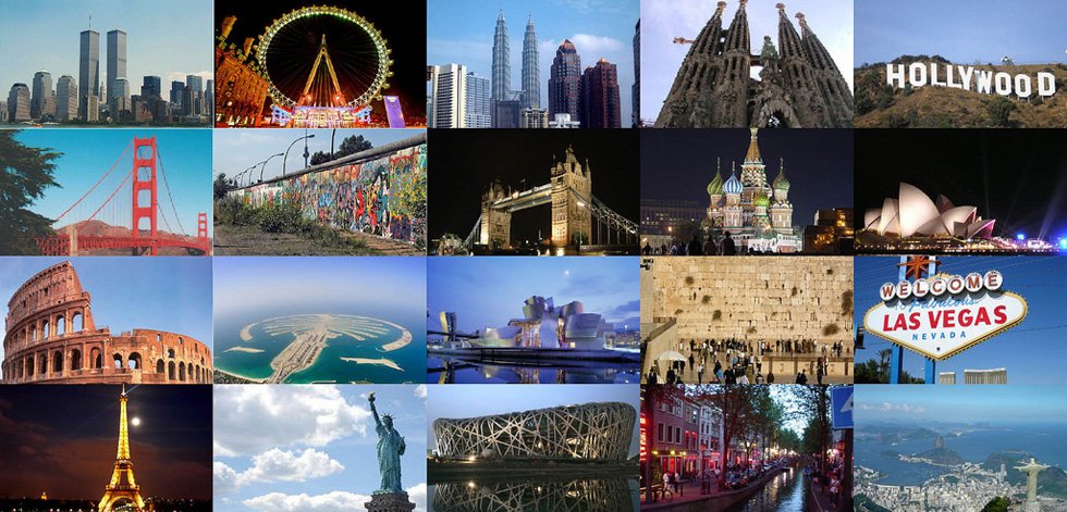 Top 20 of the world's best city icons